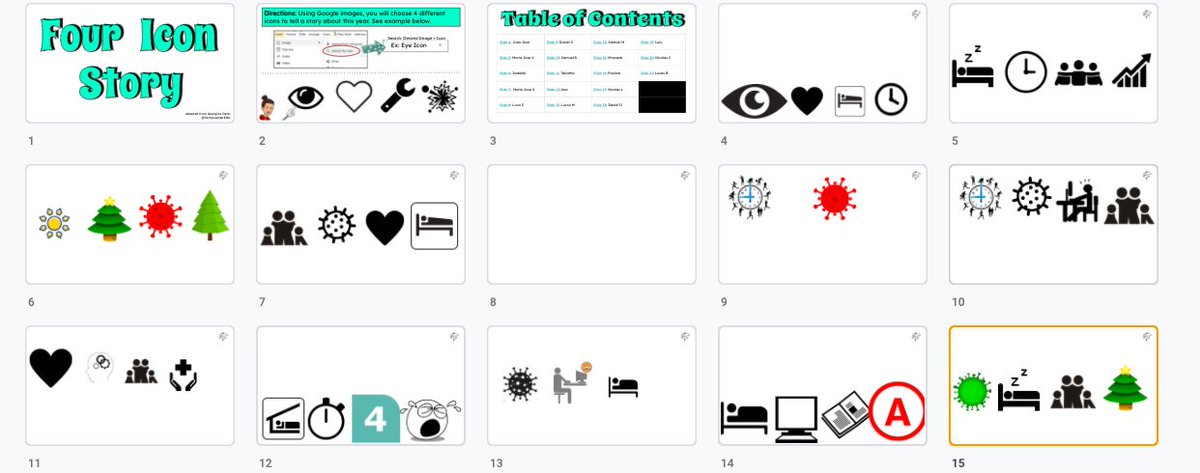 fungooli's tweet photo. 🤣Last min wed: was given  75 mins to do ???. 🥳We did the #4iconstory (💙 @TechyLeaderEDU and @SMoore_teach @_pilarcharles ) - story of their year. A #jamboard for what you are grateful 🥰for. and a @Flipgrid 💚for goal setting (thx Mae!). #edutwitter #globalgeg #bettertogether https://t.co/EdoMmyhHvb