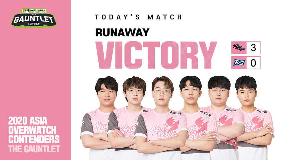 Runaway_OW's tweet photo. [Runaway Match Result vs Flag Gaming 3:0]

​러너웨이가 Flag 상대로 3:0 ��승하였습니다!!
내일 승자조 결승에서도 좋은 경기력 보여드릴 수 있도록 최선을 다하겠습니다!
응원해주신 팬 여러분 감사합니다.

Runaway won 3:0 against Flag Gaming.
Thank you fans for your support! https://t.co/iSWVuekLe7