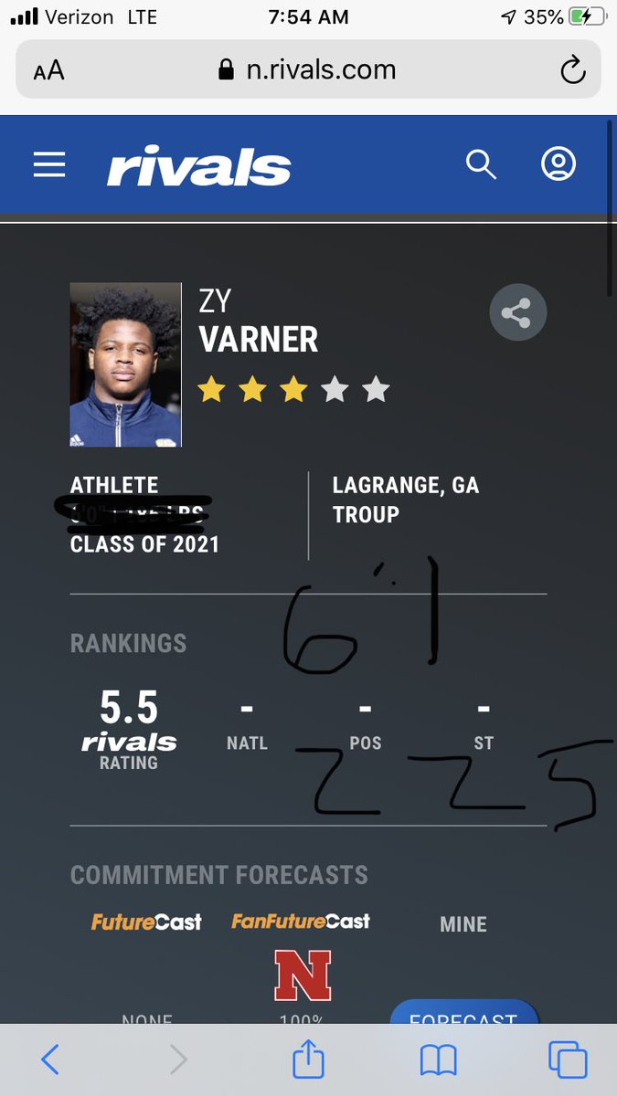 tanner_glisson's tweet photo. ⁦@ZycoreyV⁩  from ⁦@TigerTempo⁩ still on the market‼️🐅🔥🔥 https://t.co/2EKpVFxoZZ