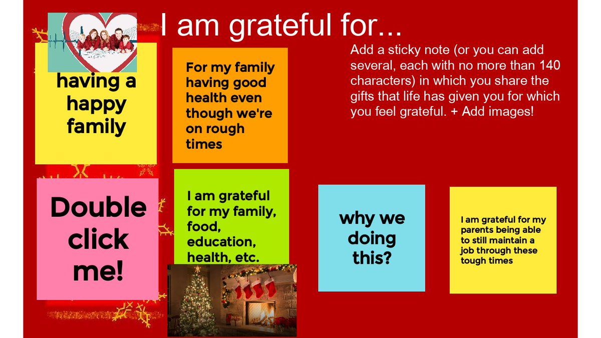 fungooli's tweet photo. 🤣Last min wed: was given  75 mins to do ???. 🥳We did the #4iconstory (💙 @TechyLeaderEDU and @SMoore_teach @_pilarcharles ) - story of their year. A #jamboard for what you are grateful 🥰for. and a @Flipgrid 💚for goal setting (thx Mae!). #edutwitter #globalgeg #bettertogether https://t.co/EdoMmyhHvb