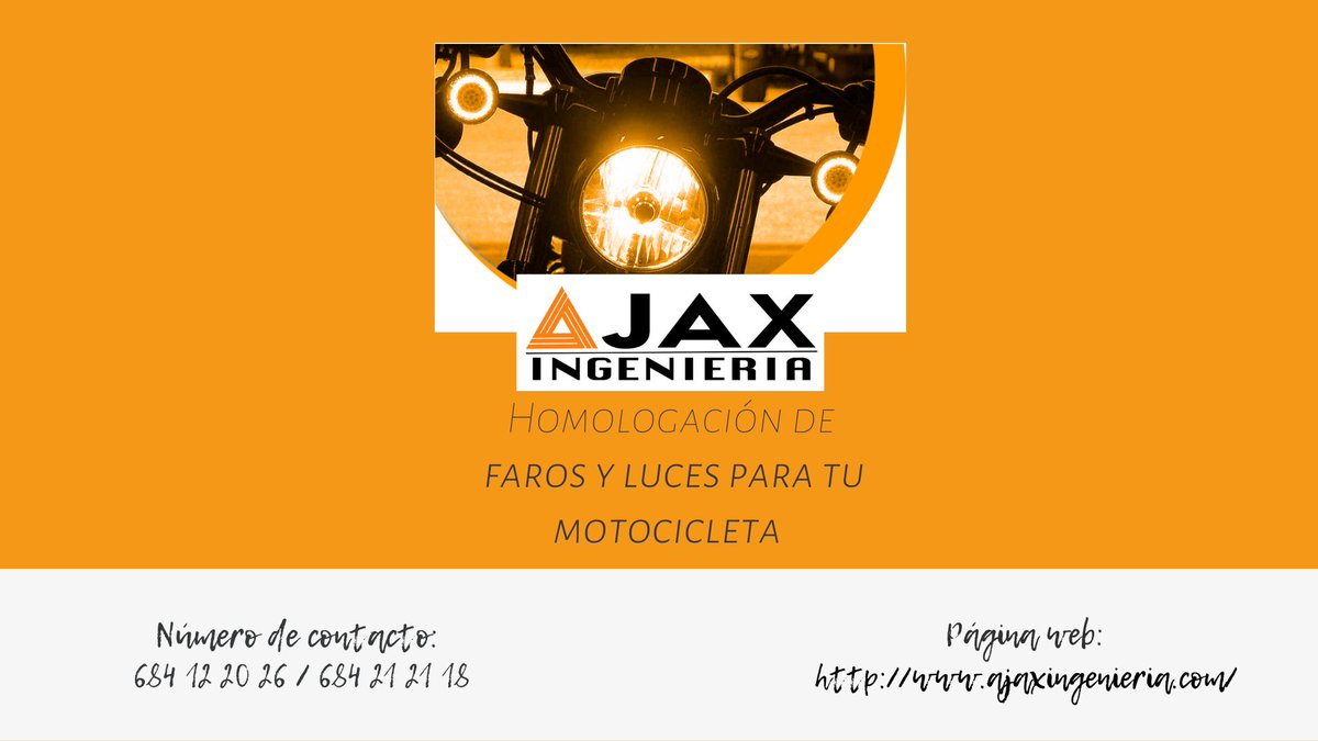 ¿Buscas homologar los faros y luces de tu motocicleta?