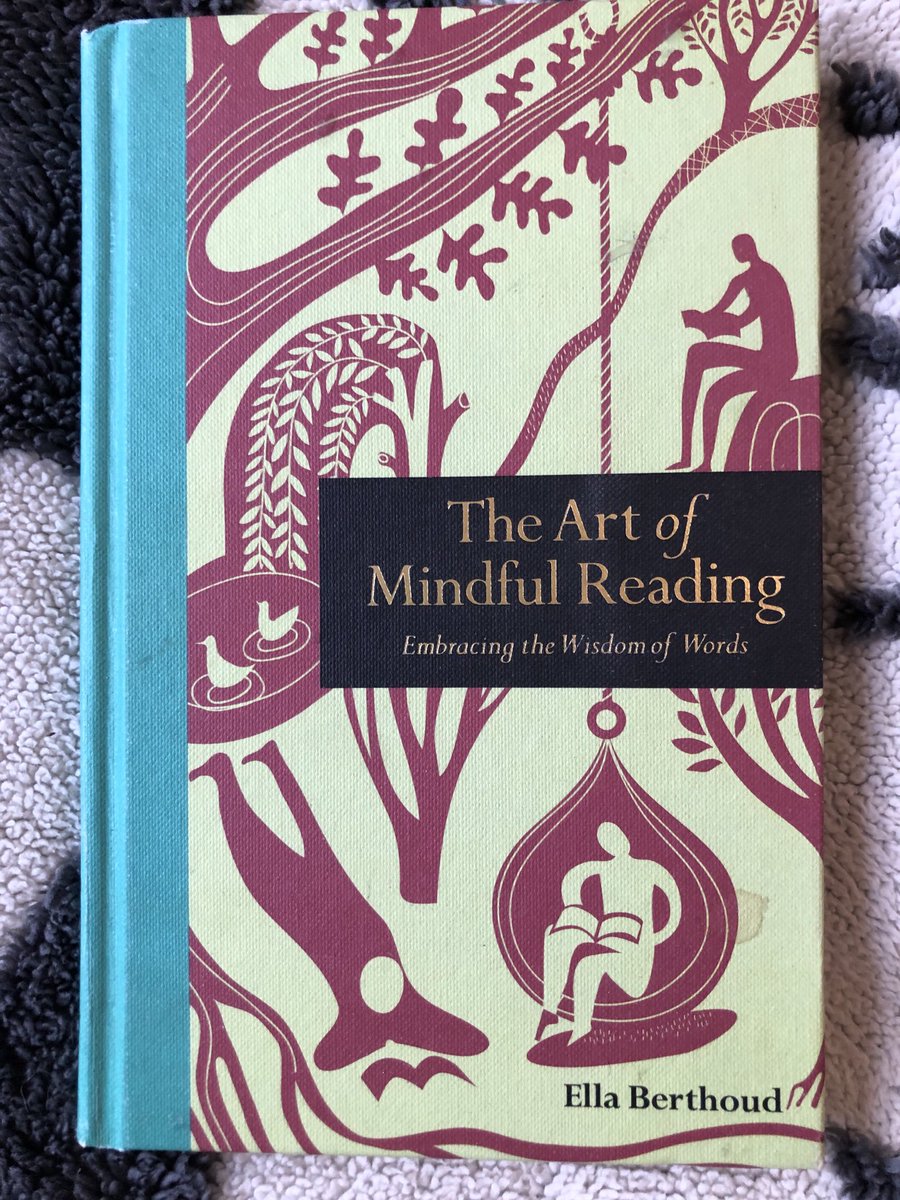 Ellaberthoud's tweet photo. Anyone who's been struggling with reading during lockdown might find this book incredibly helpful-fullof exercises that improve ye reading experience and help you become a deeper reader- as well as giving you ways tomake reading fun #readingaloud #readwithafriend #mindfulreading https://t.co/6ldmm4eEUP