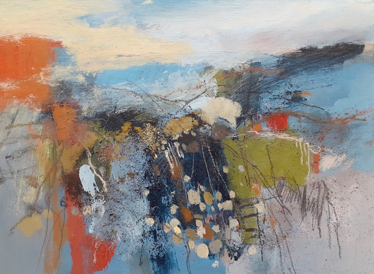 A new painting by Green Man Gallery resident artist Geoff Chilton. Autumn Moorland near Ottersett. Mixed media on board 16x12ins.
#mixedmediapainting #paintingsofderbyshire #originalart #thegreenmangallerybuxton
