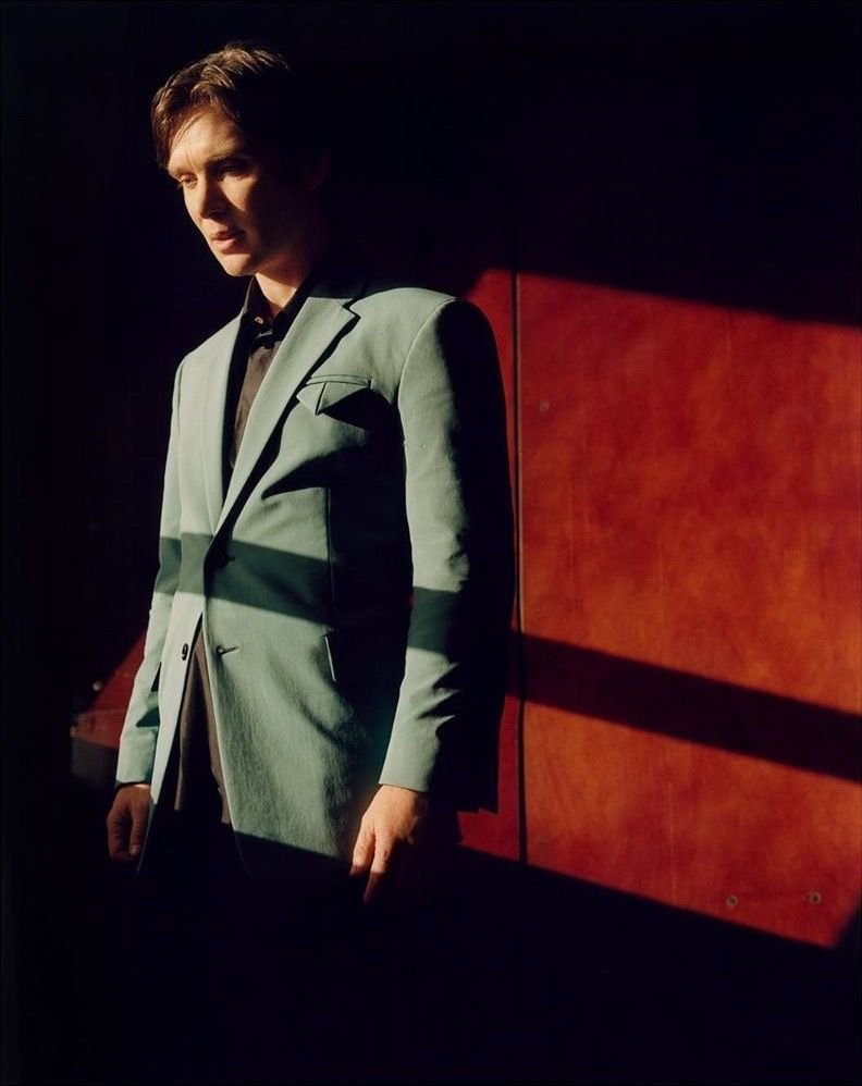 June: well actually this fashionable photoshoot is from march.. after that  #CillianMurphy was back to his cave and the world was living the same experience