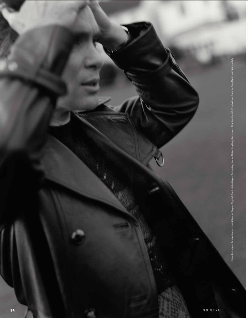 June: well actually this fashionable photoshoot is from march.. after that  #CillianMurphy was back to his cave and the world was living the same experience