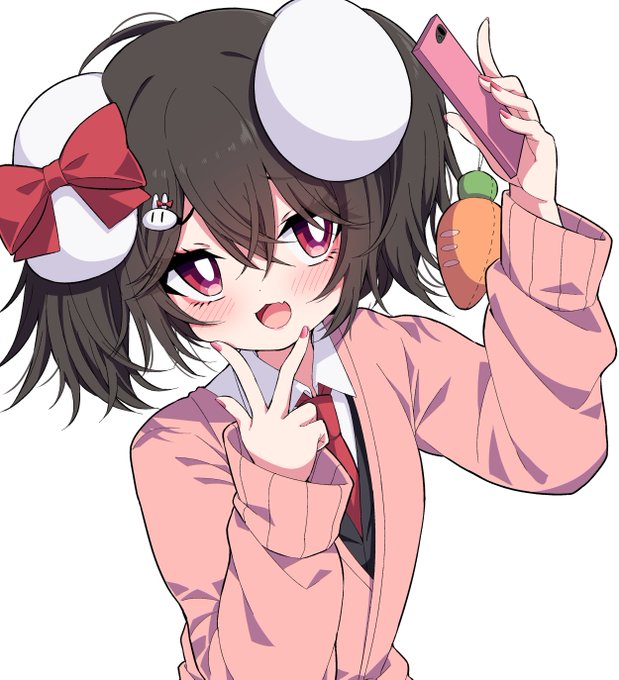鈴仙・優曇華院・イナバ、因幡てゐ イラスト原画 Ge6fxXhbcAArjxv.jpg:small