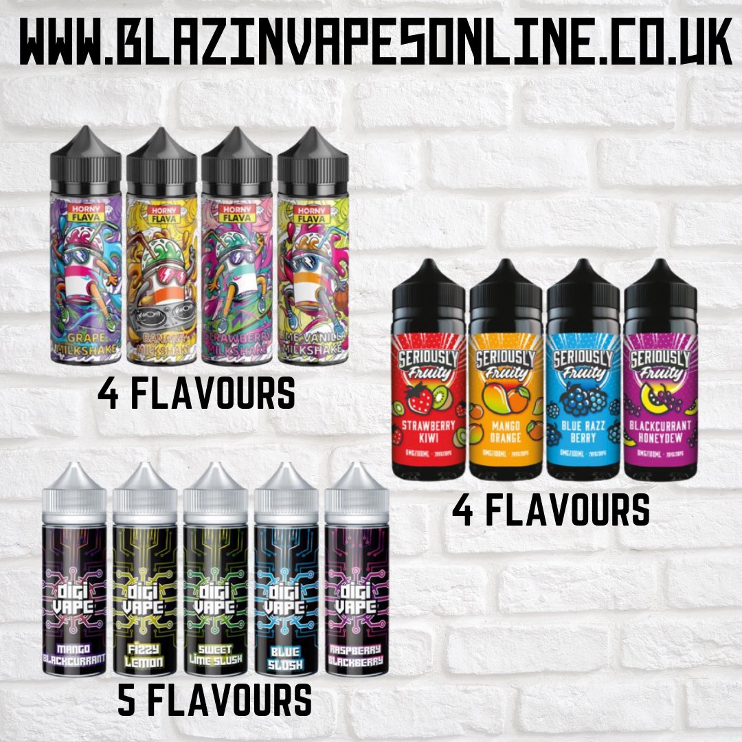 NEW!! Now in stock 3 new ranges to tickle your taste buds so why not come on over and treat yourself 👍