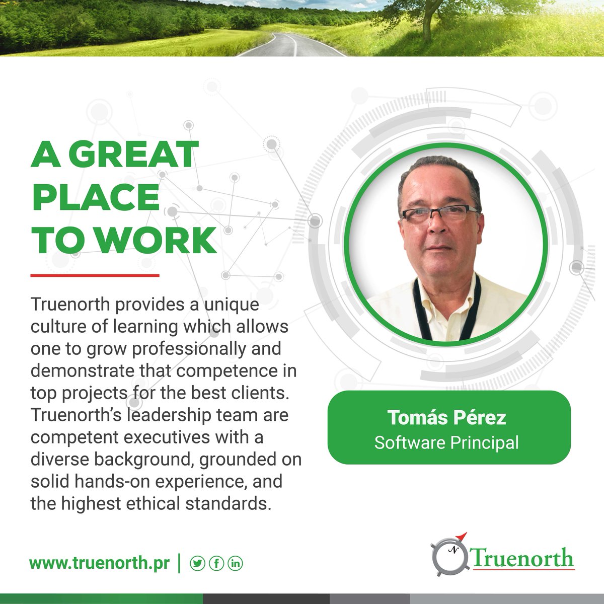 Truenorthpr's tweet photo. Employee Day! ​
Tomas has been with our company for over nine years and he is living proof that some things do get better with age!  We thank you for your dedication and skills. Check us out:  https://t.co/8RrdIVbwgv​

#truenorthpr​ #Employeetestimony​ #Employee​ #thankfull https://t.co/gkkNqWjUvL