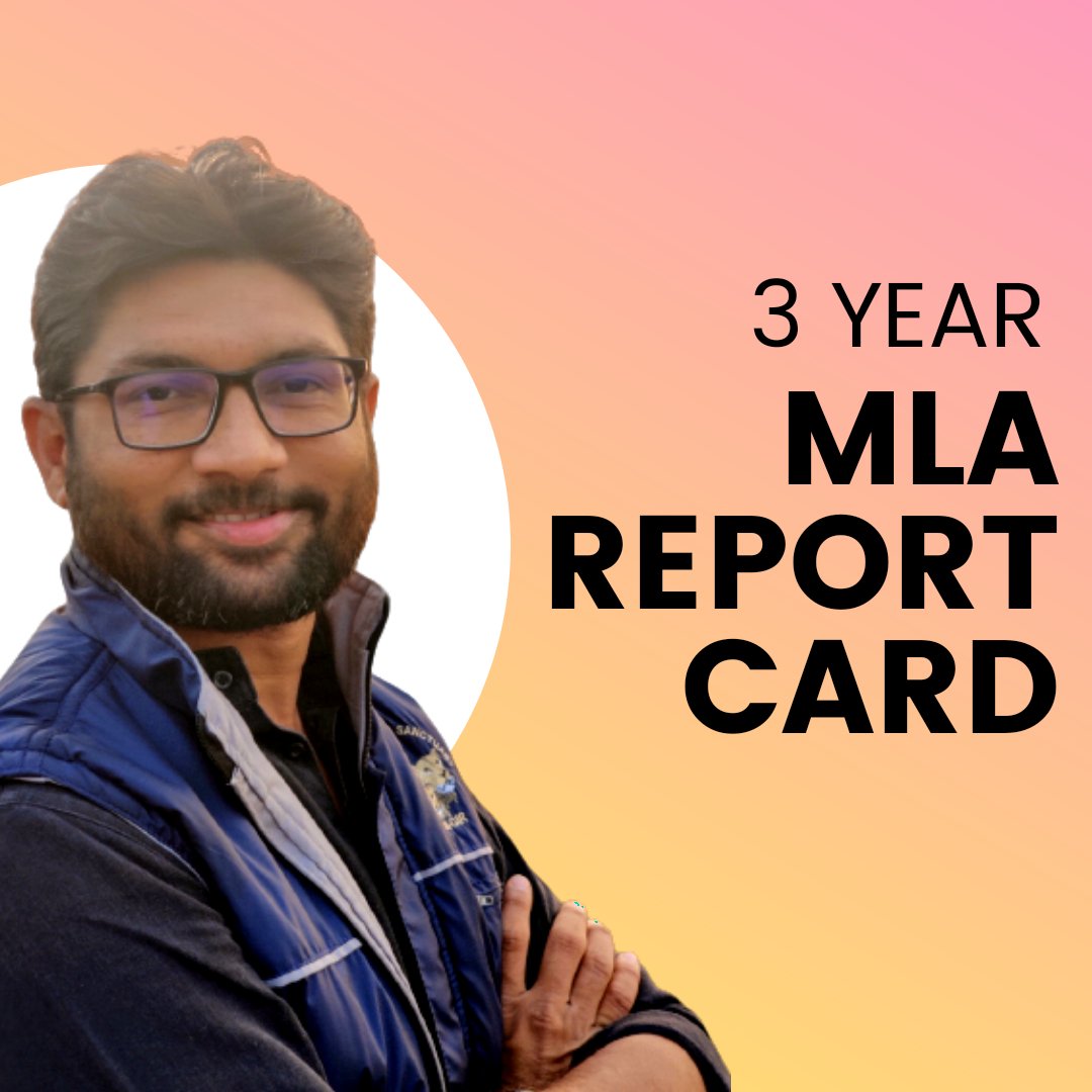 3 साल, जनता का काम - आज मुझे वडगांव का विधायक बने ३ साल हुए है। इस दिन पर, में अपने मतक्षेत्र के लोगों और देश कि जनता तक हमारी टीम द्वारा किए गए कामों का ब्योरा इस वीडियो के माध्यम से सांझा कर रहा हूं: youtu.be/1yiDtwG2Io4 
#MLAReportCard #MaruVadgam