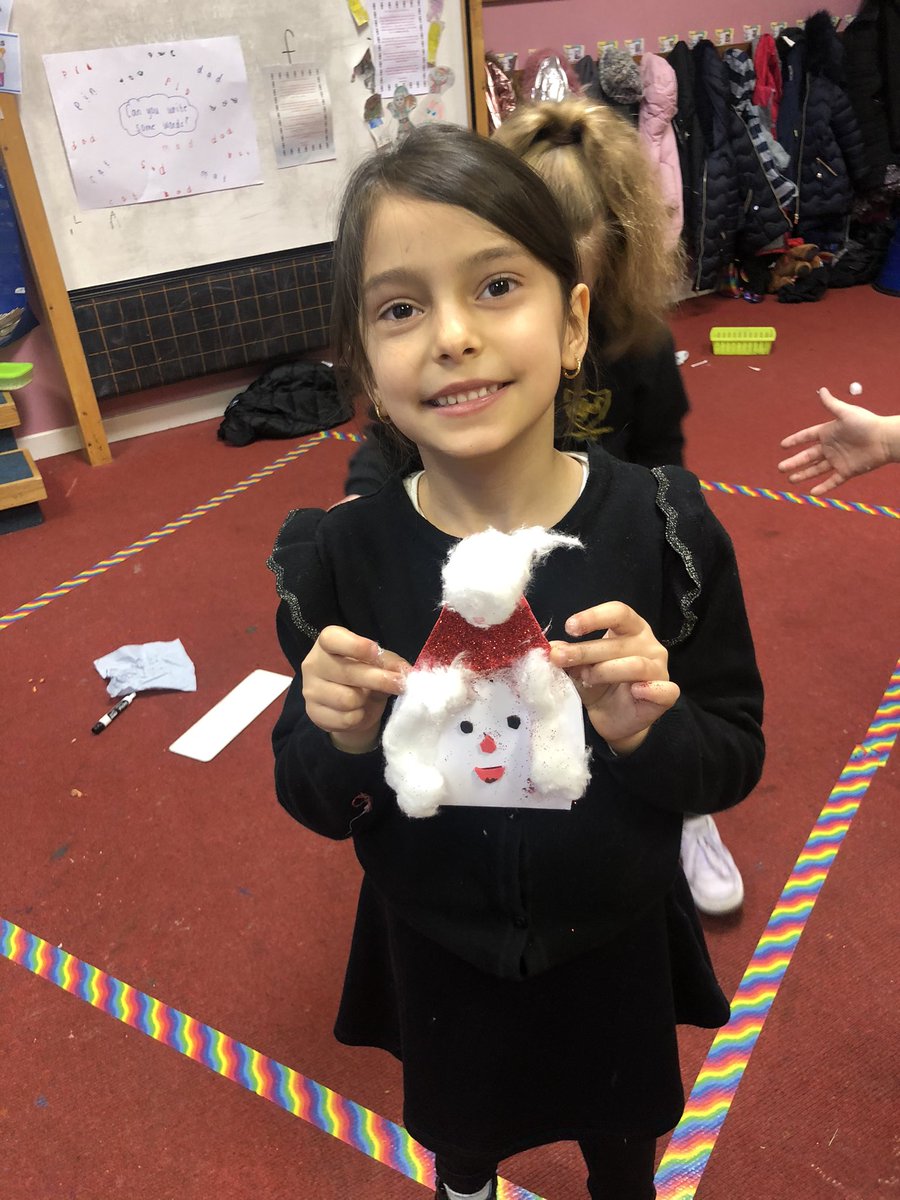 MissELRoss's tweet photo. Making Santa cards today in primary 1. Truly in the Christmas spirit. A very sad goodbye as I finished up today, I have loved every minute of my time in primary 1. I will be back to see you all soon. Have a lovely Christmas ❤️ stay safe! https://t.co/bJXovf3c2G