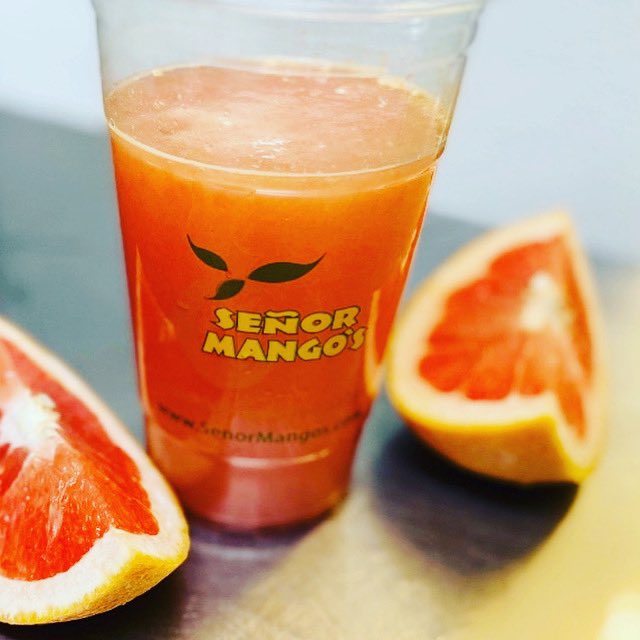 SenorMangos's tweet photo. Grapefruit juice. Always fresh squeezed of course! https://t.co/6mSremSu2J