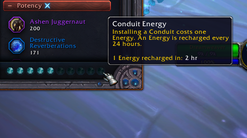 BajheeraWoW's tweet photo. I love #Shadowlands so much, but this conduit swap cooldown thing has got to go😂
I want to test out cool conduits on the training dummy &amp; swap between them for PvP, Mythic+ &amp; Raid (often all in one day) just like every other thing about your build😅
The limitation feels weird🤔 https://t.co/lXZmmdp83J