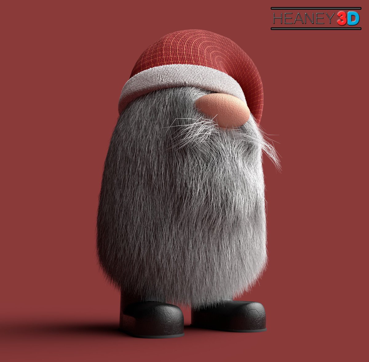 Heaney_3D's tweet photo. Meet Fred - The little hairy helper | #3d #3dart #cg #cgi #santa #elf #helper #hairy #christmas #winter #festive #creature #hair #mustache #short #game #gamer #gamedesign #gamedev #gamedevelopment #fred #hat #characterdesign #maya #photoshop https://t.co/6WZkAO6xGv