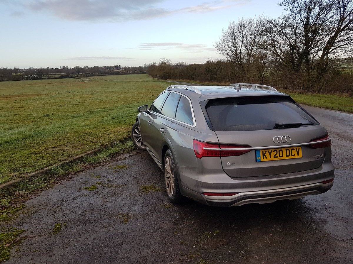 MttRbnsn's tweet photo. 2020 car No.51 final stats: @AudiUKPress #A6 #allroad #50TDI #quattro #Sport. 598.4 miles @ 37mph, driving time 16h 25m, overall 37.7mpg; best economy 43.8mpg, A617/A612/A46/A616. https://t.co/PLT9H4WfeX