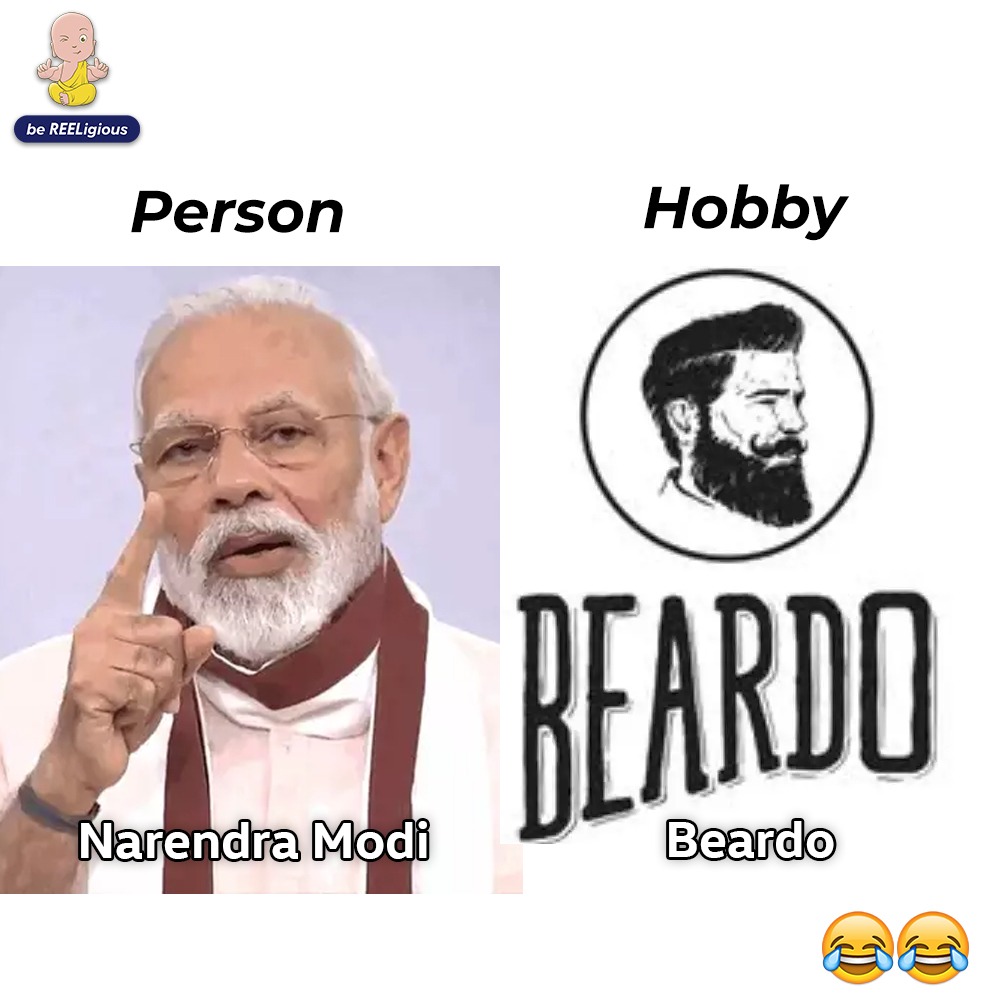 bereeligious's tweet photo. Wah Modiji Wah. @BeardoForMen 

#narendramodi #modiji #modi #modimemes #hobby #beardo #meme #indianmeme #indianmemesdaily #memes #memesdaily #memestagram #comedymemes #funny #funnymemes #laugh #lol #memepage #modijimemes #indianmemer #comedy #joke #bereeligious #memeaccount https://t.co/hTyturw1h4