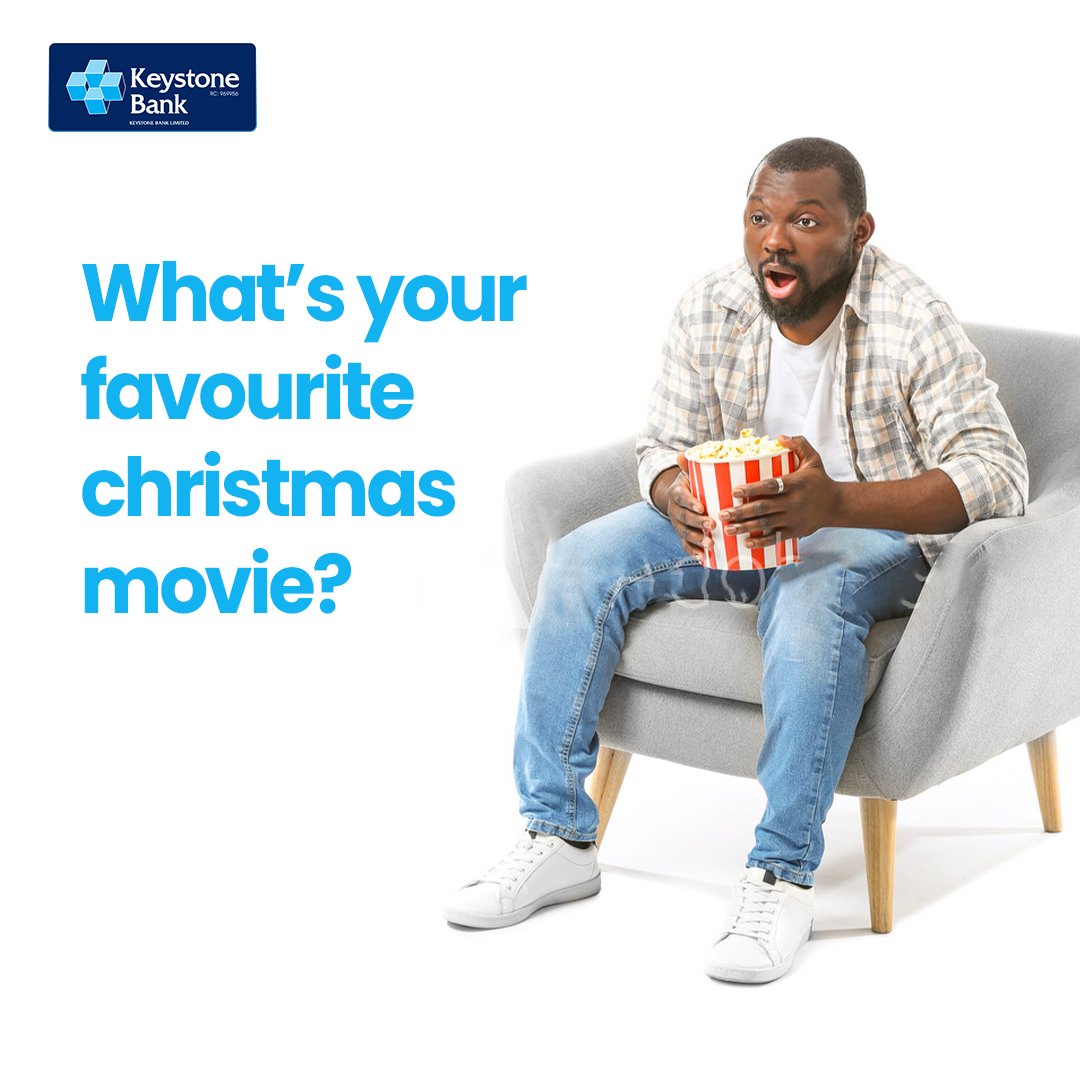 keystonebankng's tweet photo. Which movie puts you in that festive mood during Christmas?

#KeystoneMobileBanking #StaySafe #WeGrowTogether #ChristmasIsInTheAir https://t.co/d7W4zhhWgB