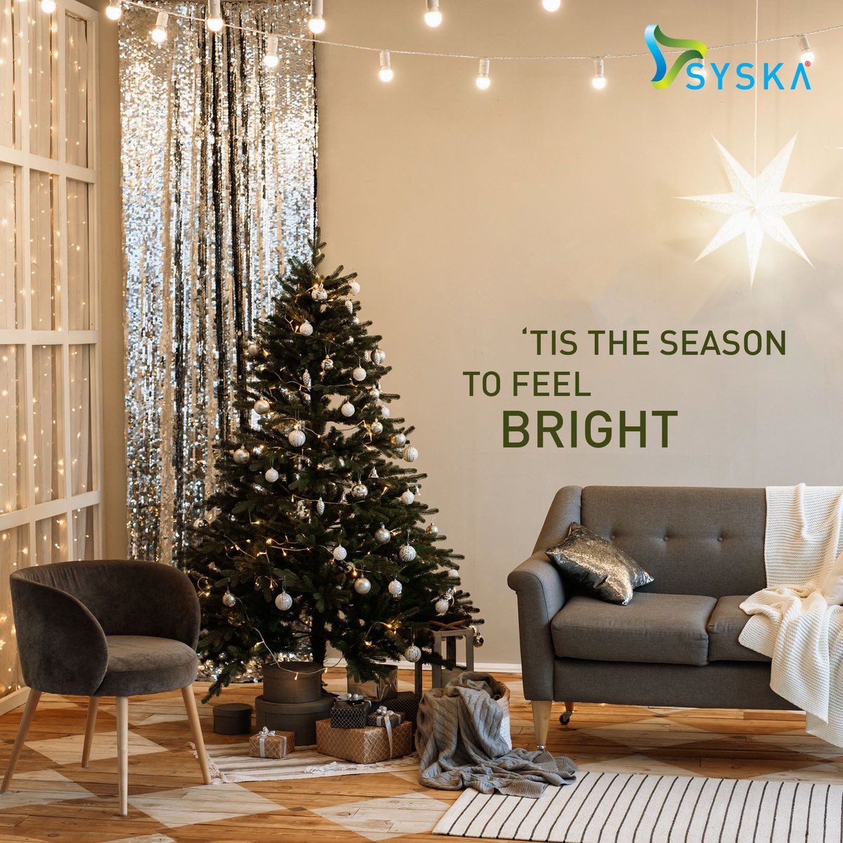 SyskaWorld's tweet photo. This Christmas, fill your hearts with hope and your homes with light.
#ThatMerryFeeling https://t.co/VOK5j95MX2