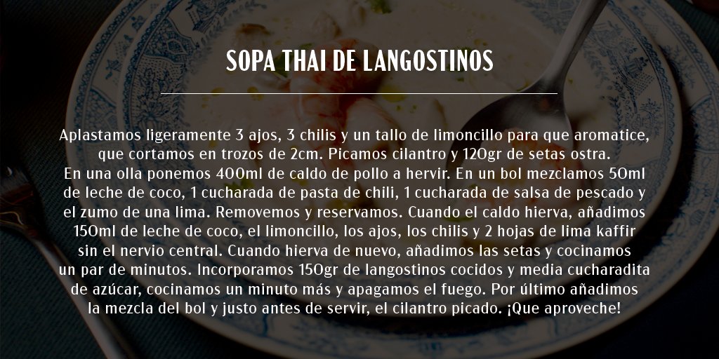 pescanova_es's tweet photo. ¿Que esta Navidad no se viaja?🎄🏠 ¡Pues traemos la cocina internacional a nuestra mesa! ✈️🌎 Sopa Thai de #Rodolfos suena bien, ¿no? 😏🦐 

#EligeBigote #EligeRodolfos https://t.co/u3ohCLn8aN