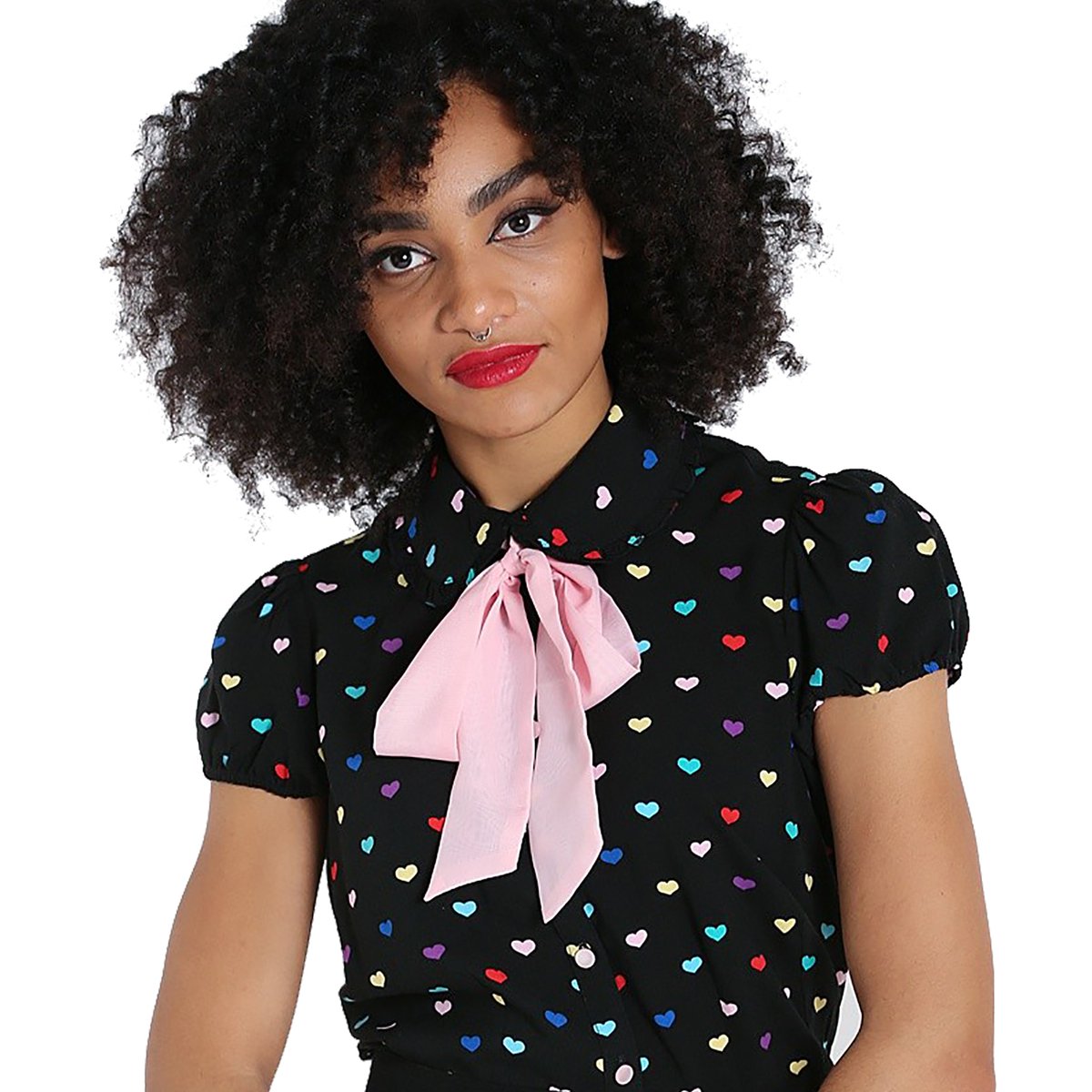 Show how much you love someone this Christmas with the new Hell Bunny True Love Collection. Available in a mid dress, blouse and midi skirt : tigermilly.com/search?kws=tru…