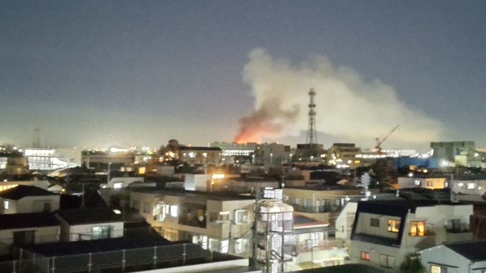 火事 川口市領家で火災 領家4丁目で黒煙がる 現場画像まとめ 領家の工業地帯で火災か まとめダネ