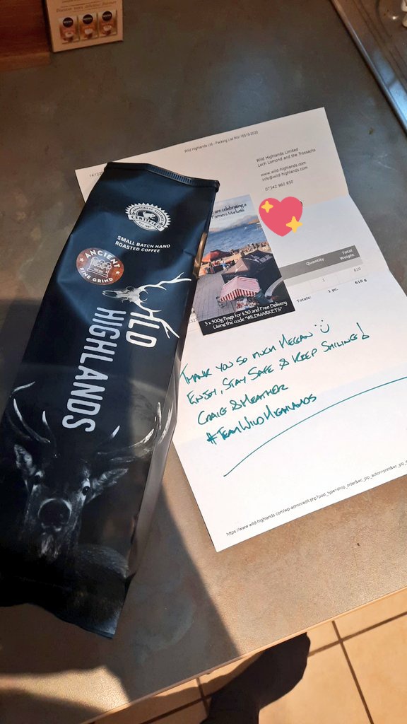 Micro_Meg's tweet photo. I've gone through lots of coffee this year, so I thought I should start giving my money to small business... highly recommend Wild Highlands!! @ltd_wild https://t.co/lNmEV0Uc8A