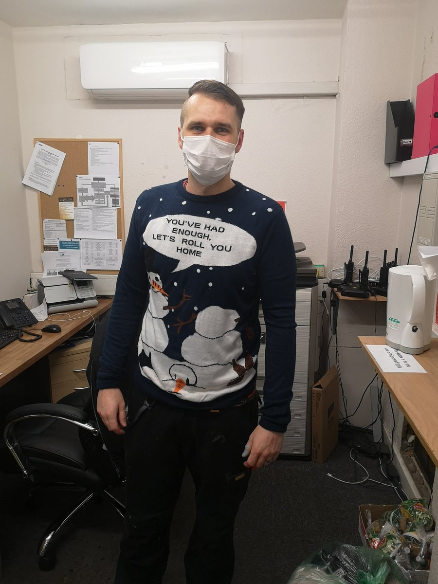 laurenYMCACdiff's tweet photo. More festive looks for the staff at @YMCACdiff_Grp
.
.
.
#helpingthehomeless #Christmas2020 #YMCA #feelingfestive https://t.co/XCWCagmZqq