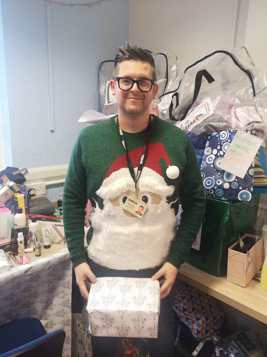 More festive looks for the staff at @YMCACdiff_Grp . . . #helpingthehomeless #Christmas2020 #YMCA #feelingfestive