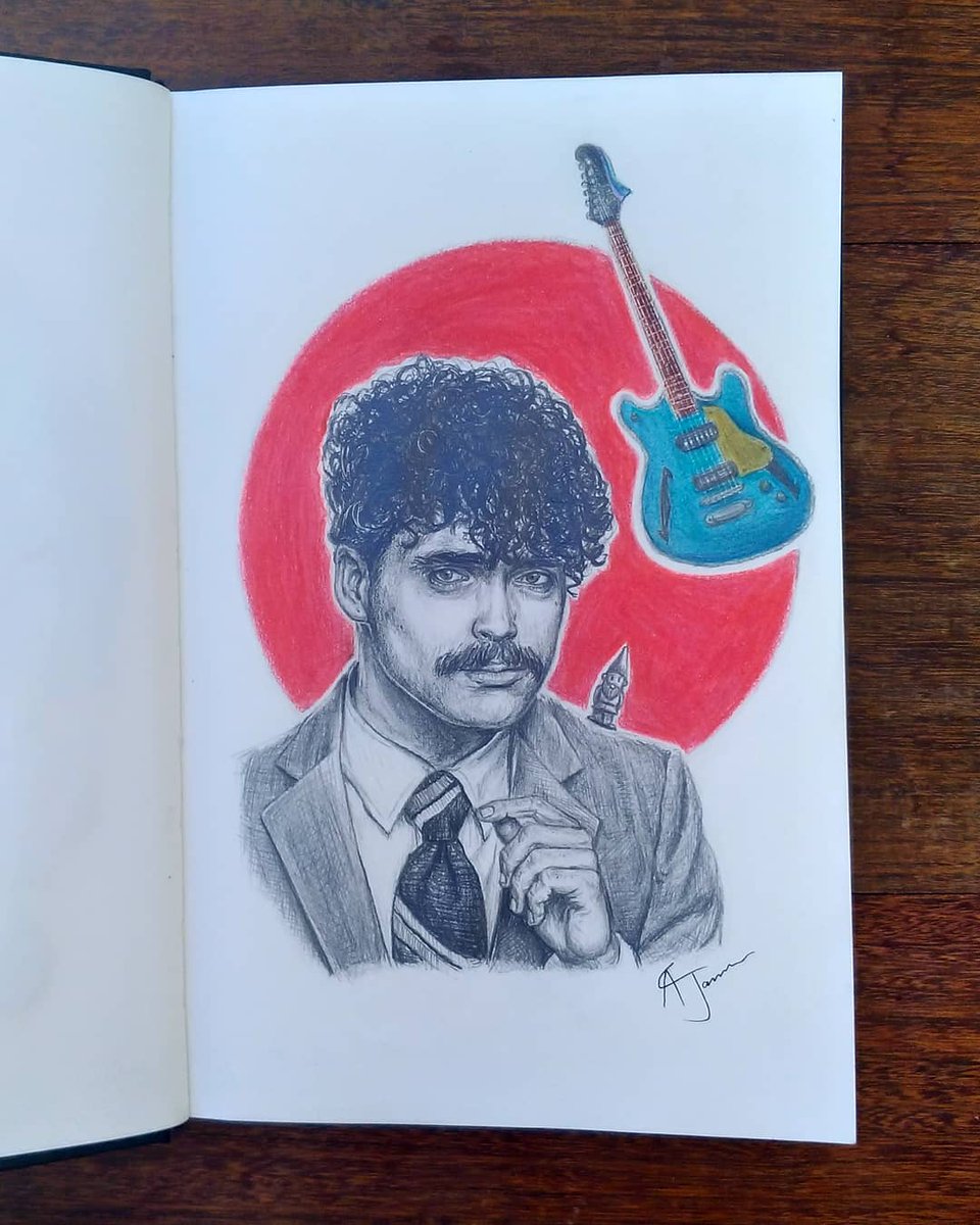 ACJansen_'s tweet photo. "Ladies and gentlemen, Taylor York!" 🎸
.
.
Happy (late) Birthday, T!
.
.
#paramore #paramorebrasil #paramoreart #tayloryork #hayleywilliams #zacfarro #fanart #FanArtFriday #afterlaughter #rosecoloredboy #HappyBirthdayTaylorYork https://t.co/FEd56s6tWy
