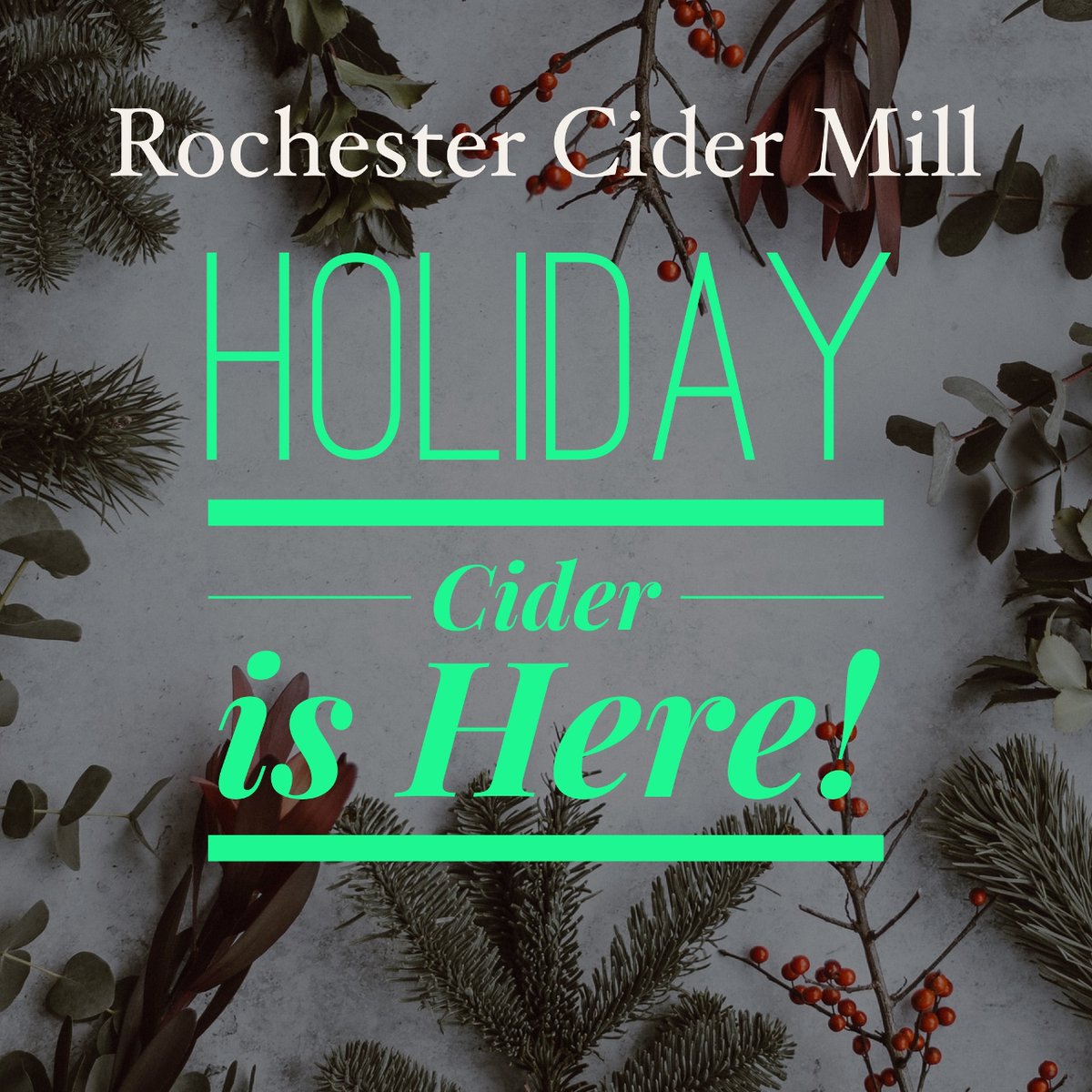 rochestercider's tweet photo. Two very special items are in stock today: Holiday Cider & Cranberry Cider. Both are exclusive custom blends that are perfect for the holidays.
#RochesterCiderMill #CranberryCider #HolidayCider #CustomCider #ExclusiveBlends #CustomBlends #Holidays #CiderMill #MichiganCiderMills https://t.co/Io1hZhTSy9