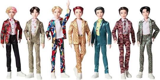 LikethatC's tweet photo. #พร้อมส่ง 🎈
BTS Barbie Dolls set of 7 Mattel 
สูง 11.5” (29.21cm) Get all 7 members V, SUGA, Jin, Jung Kook, RM, Jimin and j-hope

 ของแท้ 10000%

📍สนนราคา 5,490 ฿  
📍ค่าส่งคิดตามเรทจริง 
#idol #IDOL #Dynamite 
#bts #BTSxMAMA #btsxmattel #BTSEntertainerOfTheYear #BTS_Dynamite https://t.co/5gA3ljUjsm