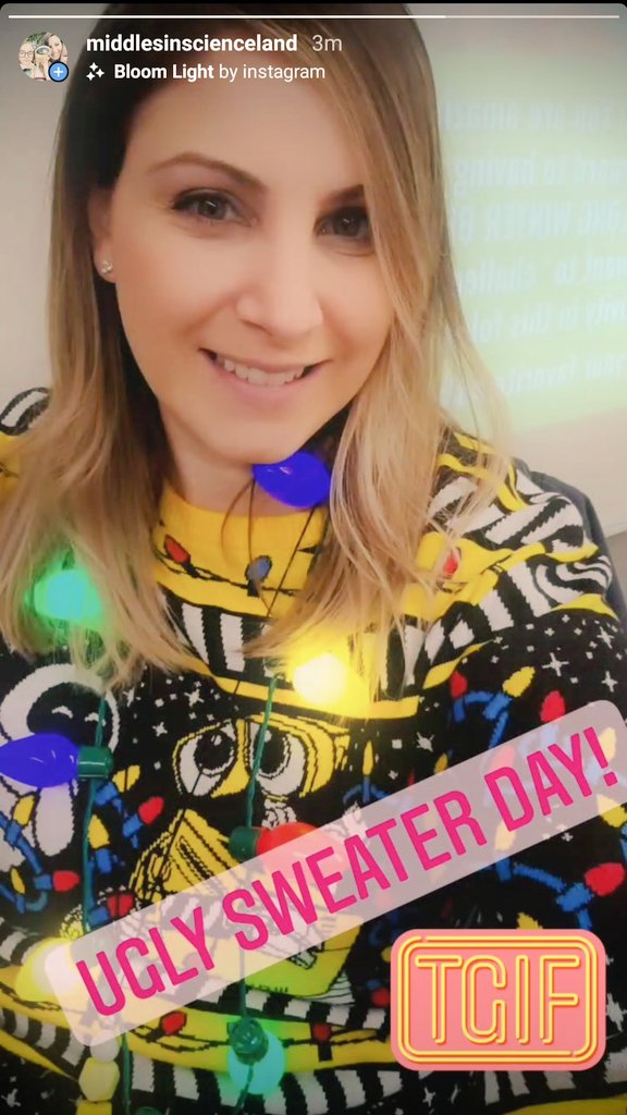 Ugly words can be hurtful.  Save it for the sweater! Conrady Spirit Week 2020
<a href="/conradyjaguars/">Conrady Junior High</a>