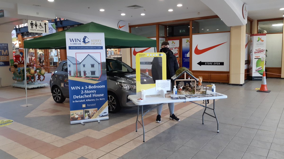 DreamKerryHome1's tweet photo. We're in the @KillarneyOC this weekend with the 2nd Prize in our @DreamKerryHome1 fundraiser, the brand new Mitsubishi Spacestar.
Tickets and information from our volunteers at the stand also
#supportlocalbusiness #dreamhome #killarney #kerry https://t.co/WKatmCjm05