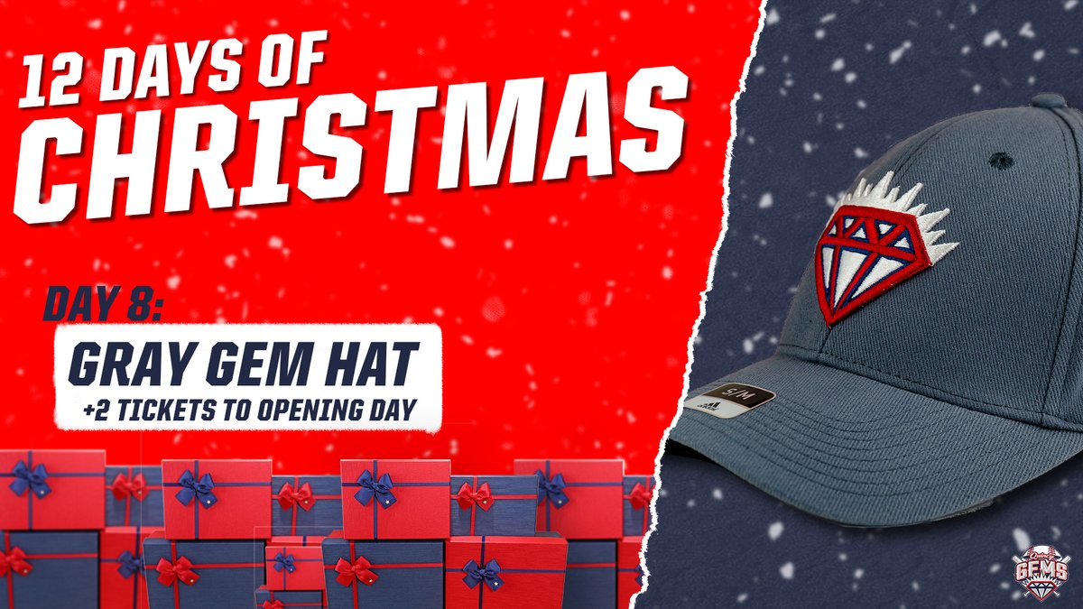 paddlersball's tweet photo. 🎄Hats, hats, hats hats hats hats, Everybody!🎄

Day 8: Gray Gem Hat + 2 Tickets to Opening Day

Follow our page and retweet this tweet for your chance to win! https://t.co/X39sU12uN1