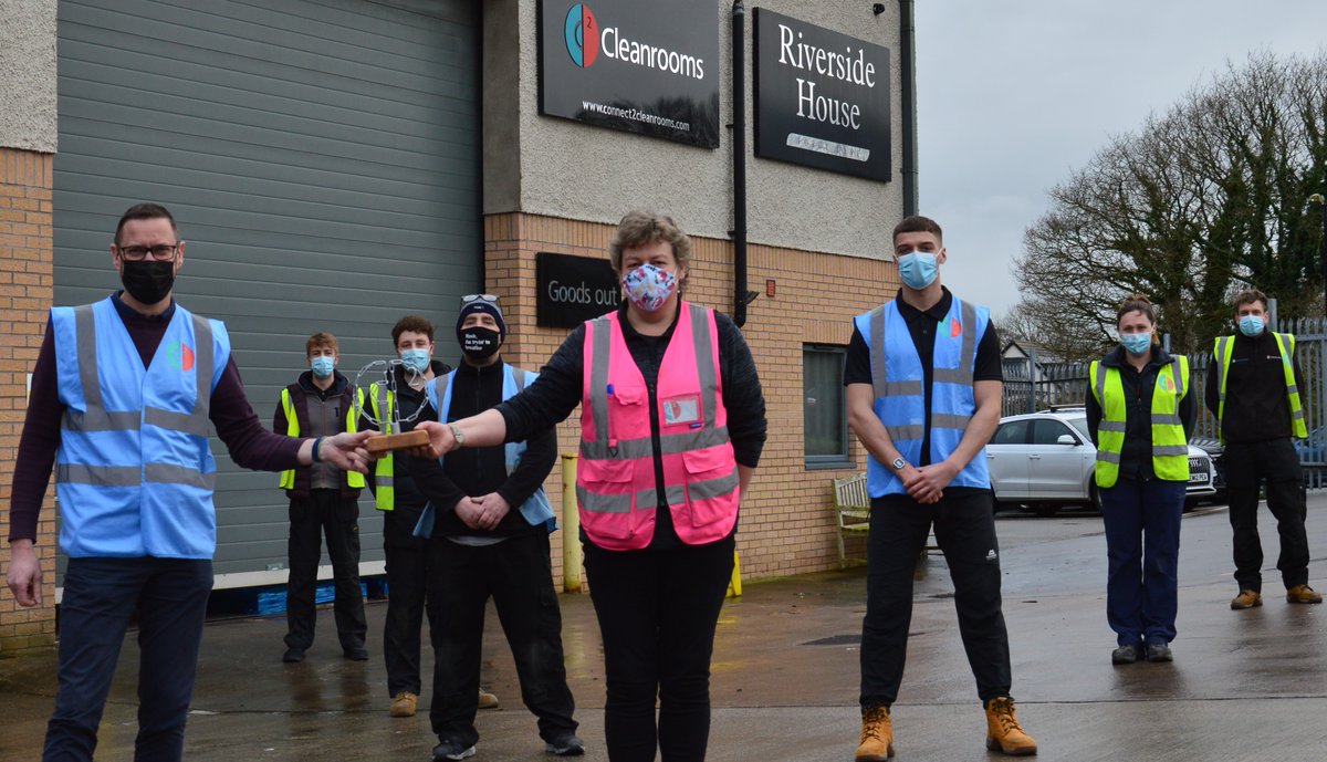 C2Cleanrooms's tweet photo. 2020 has been an unusual year, but we have a few things to celebrate! The Warehouse Team won the C2C 2020 Team of the year award, as voted for by the whole company - so a huge congratulations to the whole team, and thank you for all your hard work this year.
#teamwork #thankyou https://t.co/4W38PLcAF2