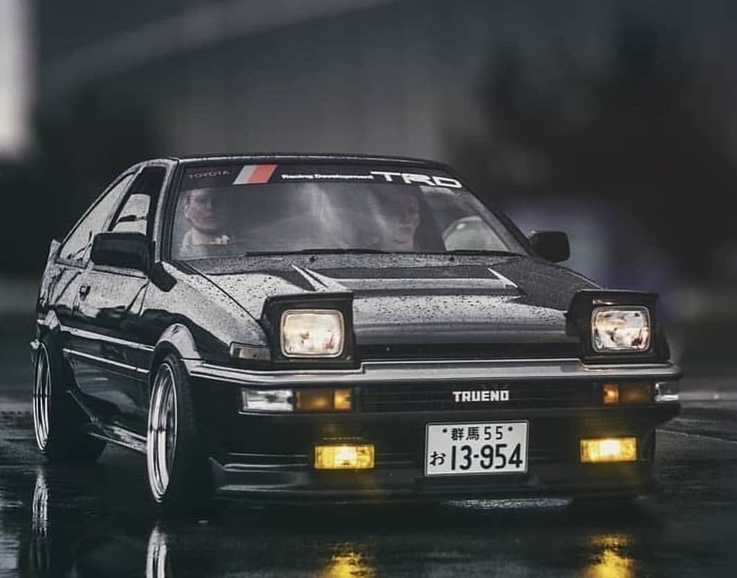 Toyota AE-86 Sprinter Trueno. 🕵🏽‍♂️