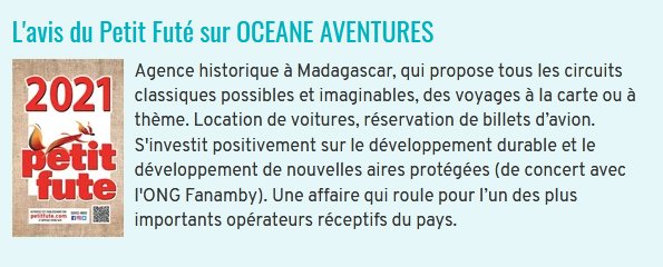 OceaneAventures's tweet photo. Quand on parle de nous ...
#OceaneAventures #Excellence #tourism #fridaymotivation #HappyWeekend https://t.co/g7PSxML8SI