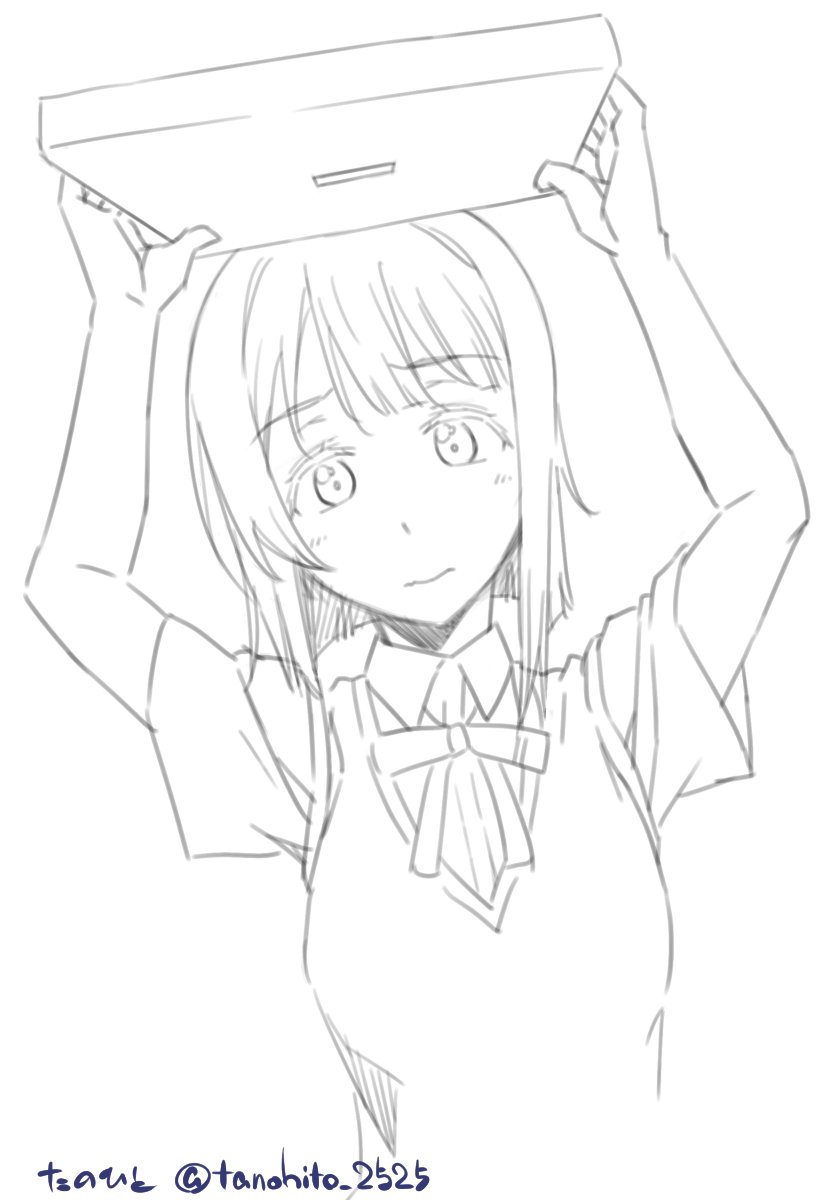 フタを開けるかすみん描いてた