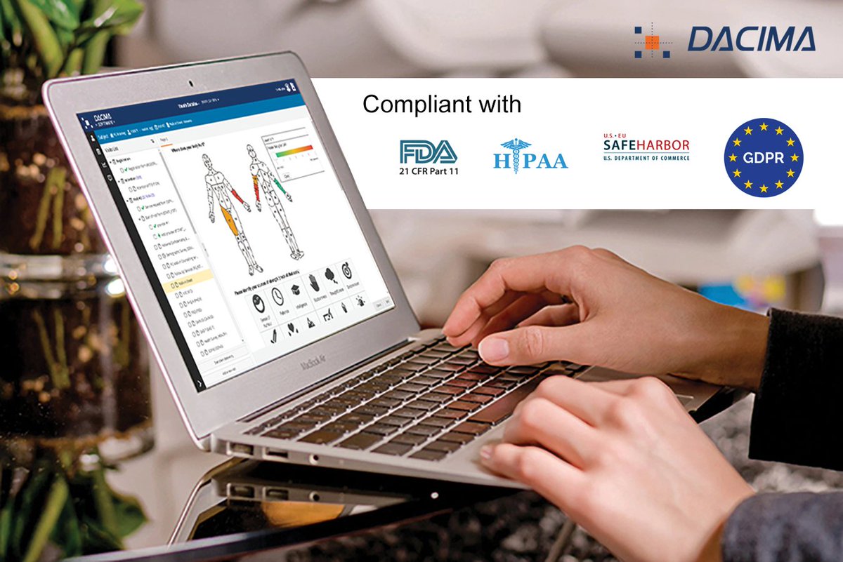 Dacima_Software's tweet photo. Do you worry that your data might not be compliant to the regulations? Dacima EDC meets all global regulations: 21 CFR Part 11, ICH-GCP and HIPAA. You can feel confident for regulatory submission and focus on your clinical trials or other research studies. https://t.co/POWBUzf9Ai https://t.co/efJFFUTF3i