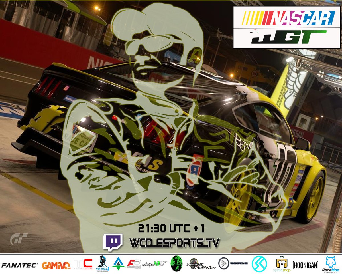 #Simracing #GTSport #PS4 #PlayStation #Simdriver #Simulation

Liga #WGT

Welcome #America

! START YOUR ENGINES ¡

Esta Noche a las

🕤 21.30 UTC+1 
Categoría Road Car

📽️📽️
twitch.tv/wcd_esport_tv
2* Special Event #WGT Series 

 #BlueMoonBay

Somos Competicion Somos WCD