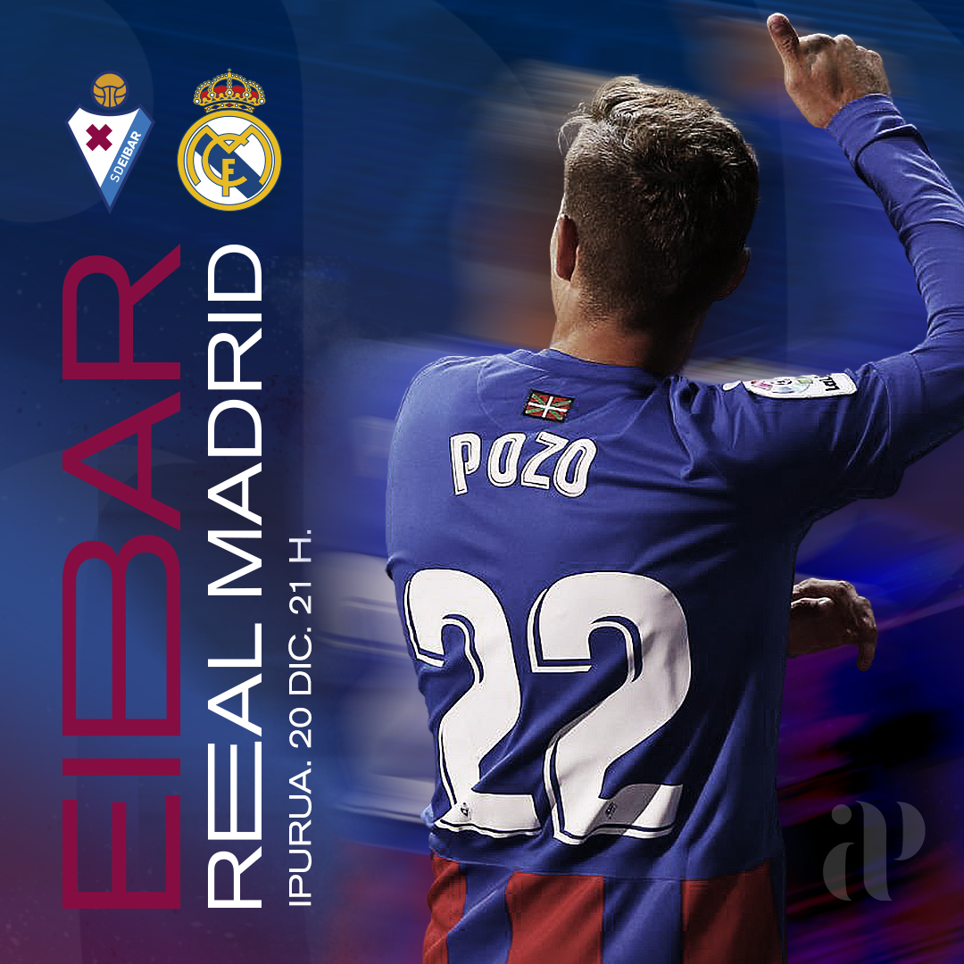 Alex_Pozo9's tweet photo. 🔥 M⃞ A⃞ T⃞ C⃞ H⃞ D⃞ A⃞ Y⃞ 🔥 ¡Último partido del año en nuestro estadio y no se me ocurre mejor manera de cerrar este 2020 en Ipurua que sumando los 3 puntos!
🆚 @realmadrid
💪🏼GOAZEN @SDEibar!
⌚️ 21.00h
#ElectricAndFastGame #EibarRealMadrid https://t.co/tG2xmRJAoh