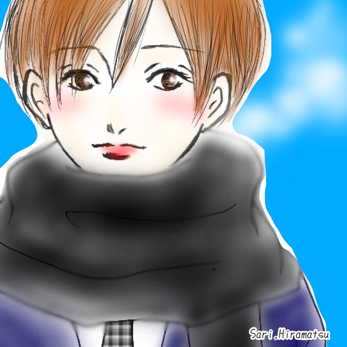 赤い頬のtwitterイラスト検索結果