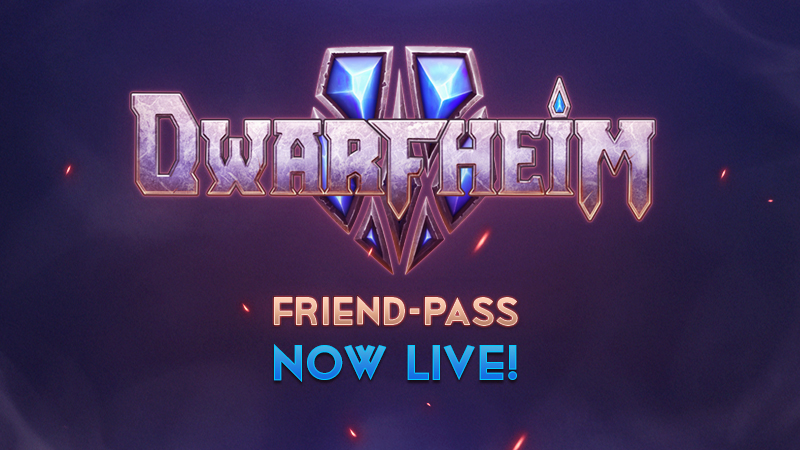 DwarfHeim's tweet photo. Tired of buying games for your friends for them to play with you? Well fret not!
#Dwarfheim #Friendpass lets you invite two of your friends to play with you, for FREE! 

What friends will you invite? https://t.co/4zS6d1AsXp