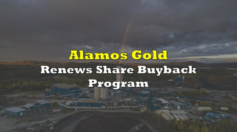 TheDeepDive_ca's tweet photo. Alamos Gold Renews Share Buyback Program 

$AGI #gold #goldstocks #mining #management #buyback #NCIB #sharebuyback 

https://t.co/7S4zCXUPt5 via @TheDeepDive_ca https://t.co/JhPDO5InYk