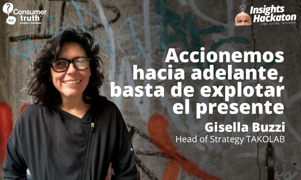 consumer_truth's tweet photo. #Insight "Accionemos hacia adelante, basta de explotar el presente" @gbuzzi02, Head of Strategy #TAKOLAB. Gracias por acompañarnos al #InsightsHackaton #Trends2021
#BastaDeExplotarElPresente https://t.co/lheXYnNngq
