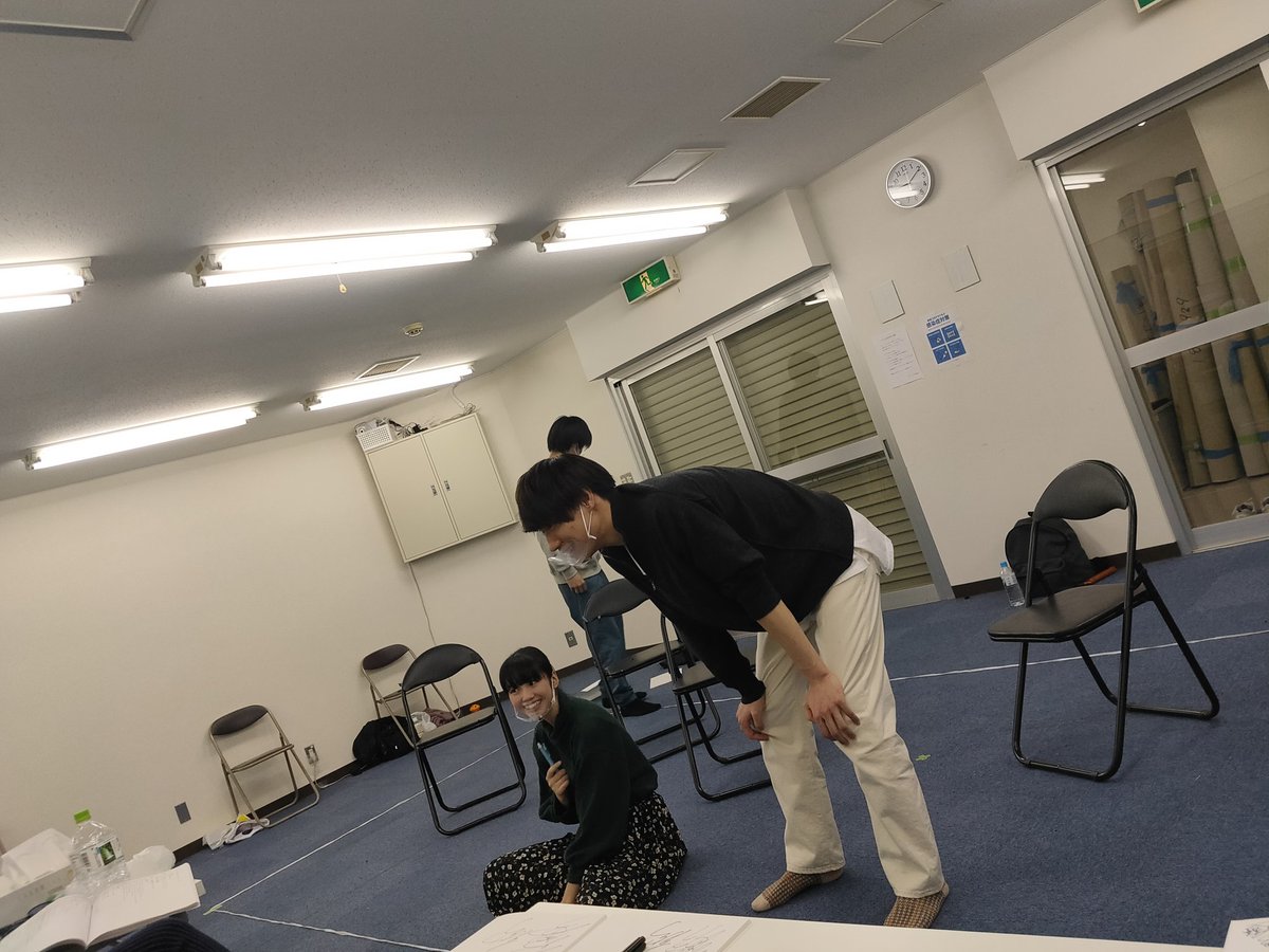 本日の稽古風景です！
まず1つ目です
少しづつ形になってきてます！
お楽しみに♪