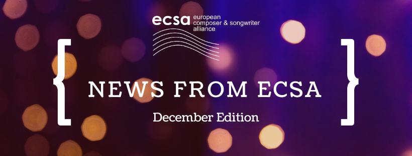Creators_ECSA's tweet photo. #NEWSfromECSA December edition is here!⛄️🎄
Find out about ECSA's latest advocacy activities, the next #CreativeEurope programme, the #ECCOconcert, the #CamilleAwards & so much more!
Read it as you're enjoying your deserved rest during these holidays👉 https://t.co/nUa0197OAP https://t.co/jhShwxkVvu