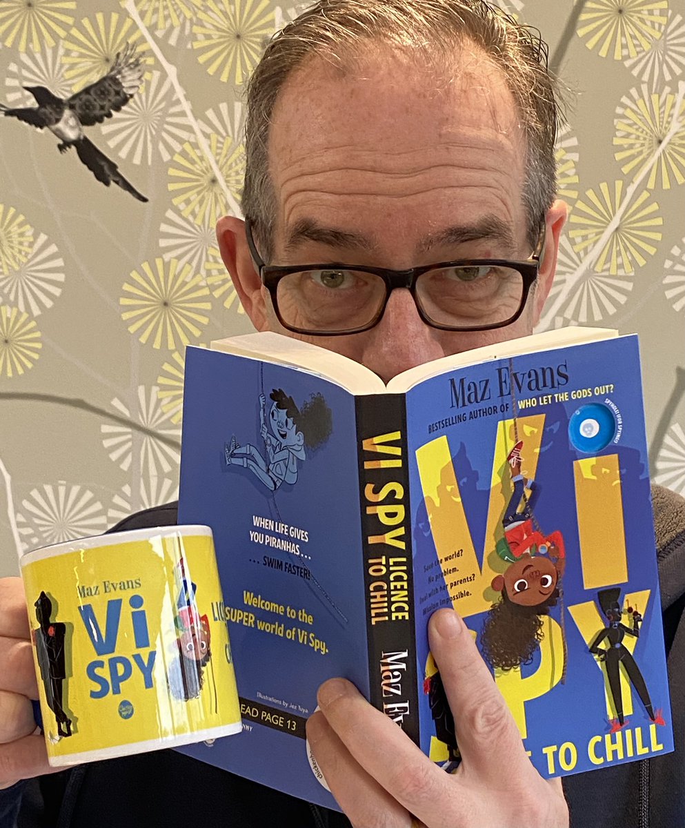 rosswelford's tweet image. It’s another winner from @MaryAliceEvans and I’m not saying it just cos I got a free mug! Her books are always a wonderful combination of action and humour #ViSpy #LicenceToChill