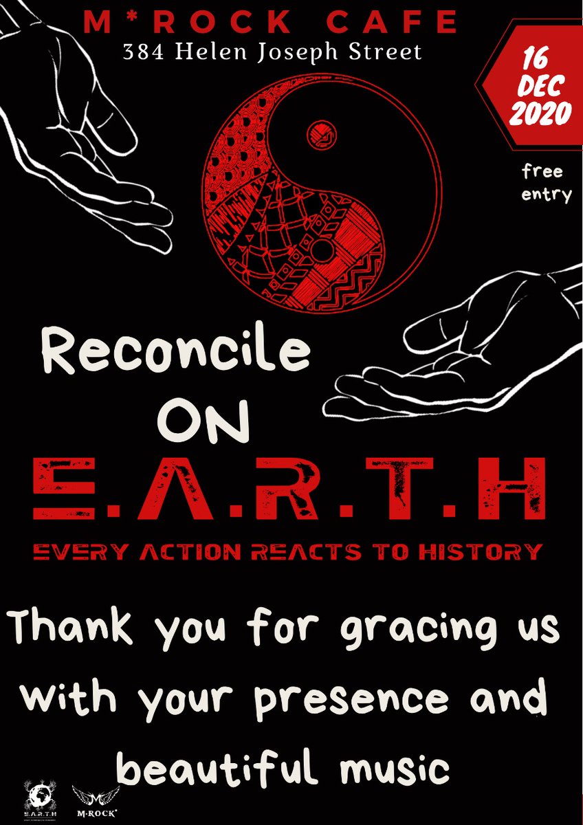 EARTH19_ZA's tweet photo. We'd like to take this moment to thank all the acts who were part of our #ReconcileOnEarth performers and graced the audience with their talent. We Love you!🌍
Toesessions Love (@thabisothabeth &amp; @Prodiiiiiii )
@FaraiMatake @Tjipo_Malankan
Vongane Vingie LaVida
@baninzi_sa https://t.co/JyfbTaHwpf