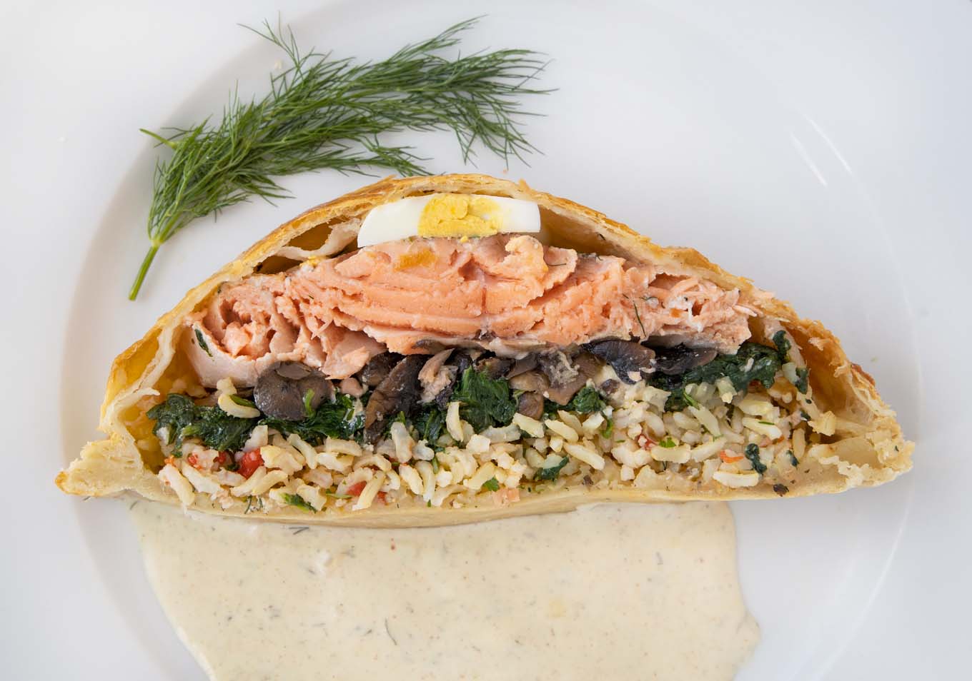 Salmon Coulibiac