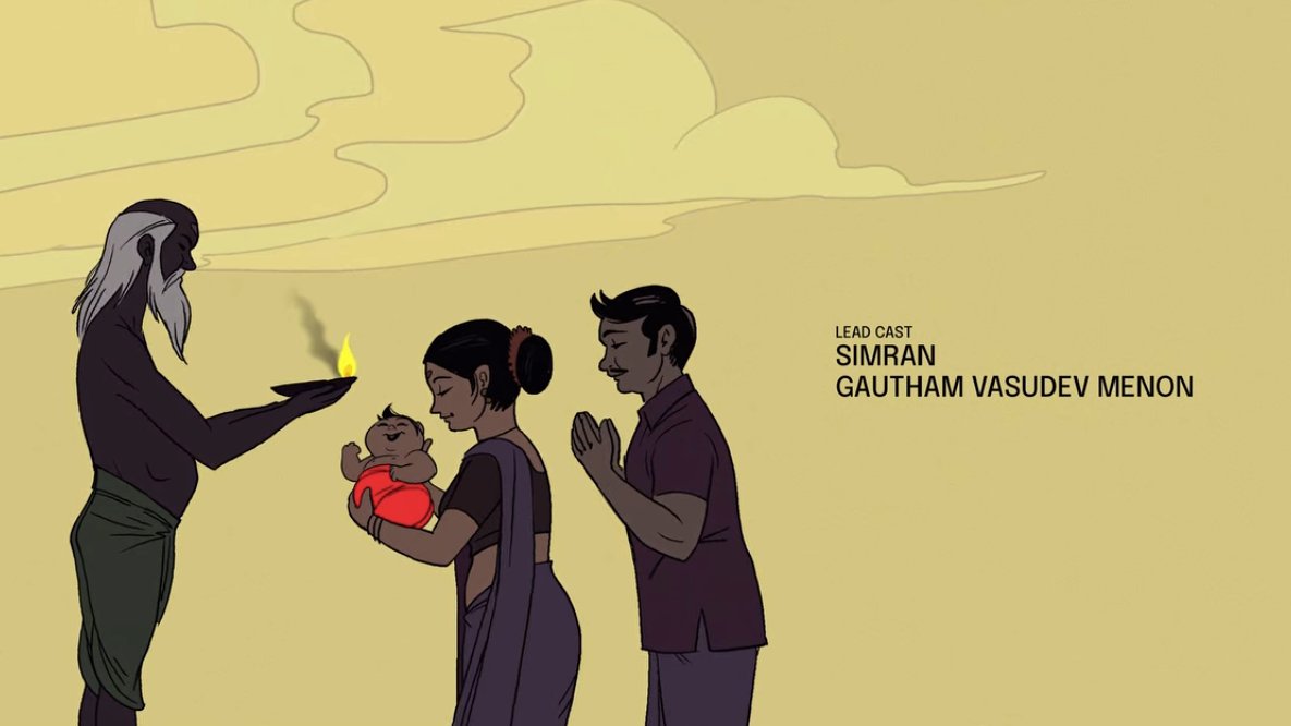  #PaavaKadhaigal Ep3:  #Vaanmagal dir by  #GVM  @menongautham  #GauthamVasudevMenon & music by  #Karthik starring  @SimranbaggaOffc  #Simran